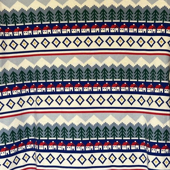 Hanna Andersson Other - Hanna Andersson Top M 100% Cotton Organic Winter Landscape Print